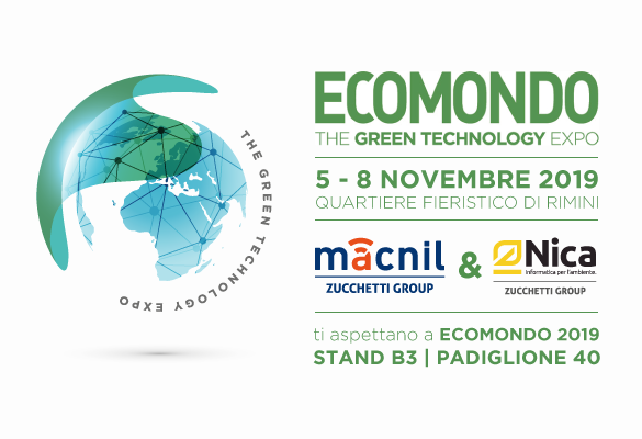 MACNIL GRUPPO ZUCCHETTI A RIMINI PER LA FIERA ECOMONDO CON LA SUA SOLUZIONE GT ALARM FLEET