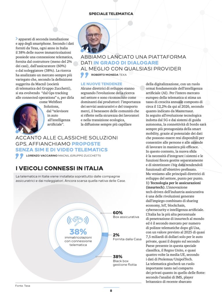SPECIALE TELEMATICA QUATTRORUOTE