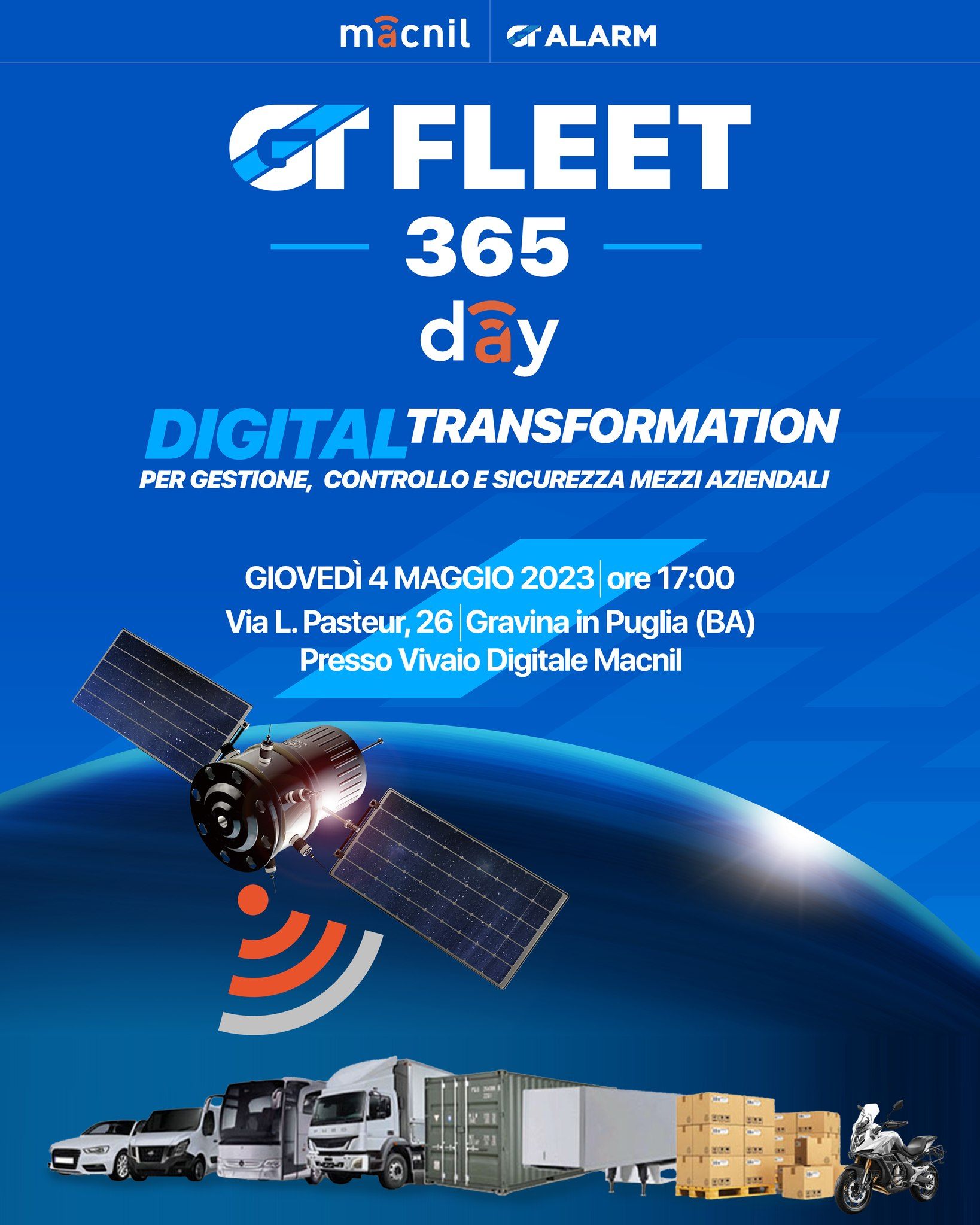 | Digital Transformation per Gestione, Controllo e Sicurezza Mezzi Aziendali.