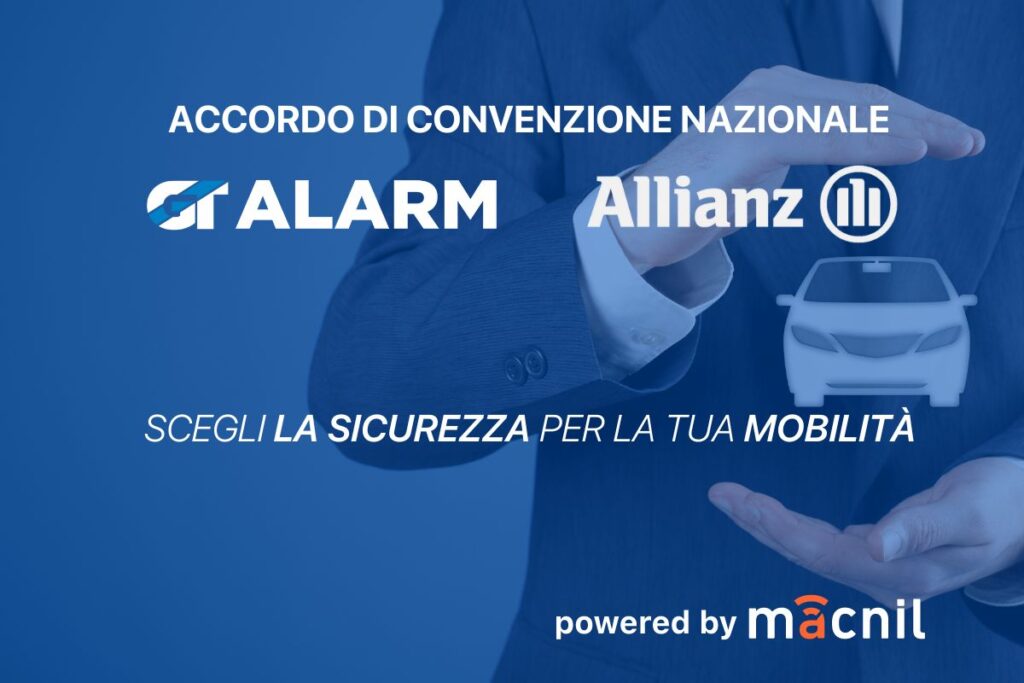 Convenzione Macnil GT Alarm e Allianz