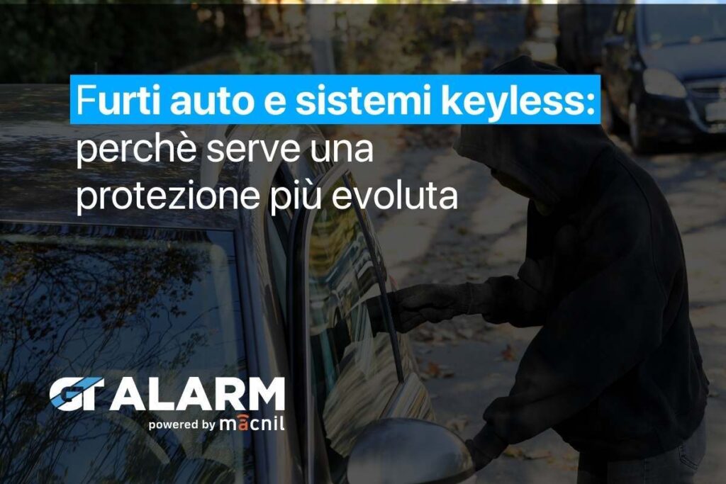 Furti auto e sistemi keyless: perché oggi serve una protezione più evoluta