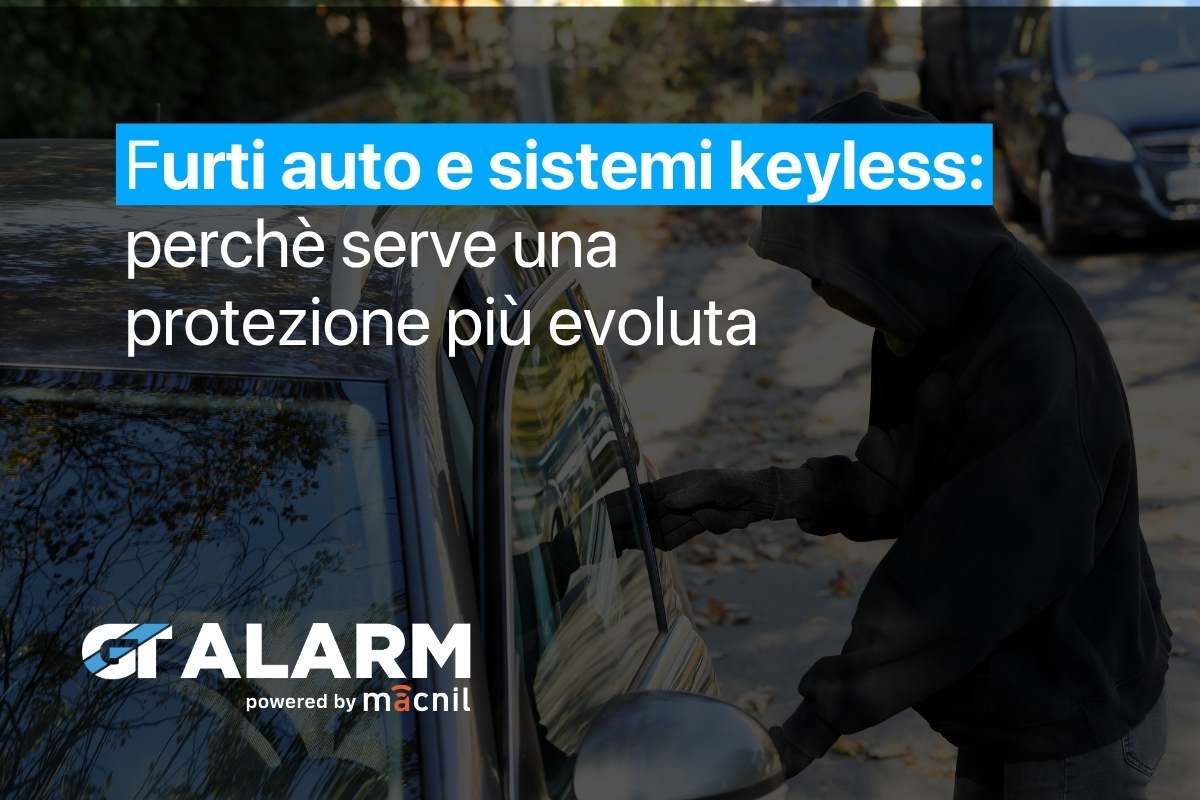 Furti auto e sistemi keyless: perché oggi serve una protezione più evoluta