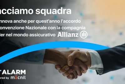 RIDUZIONI RC AUTO e garanzie Incendio e Furto – Accordo GT ALARM – Allianz